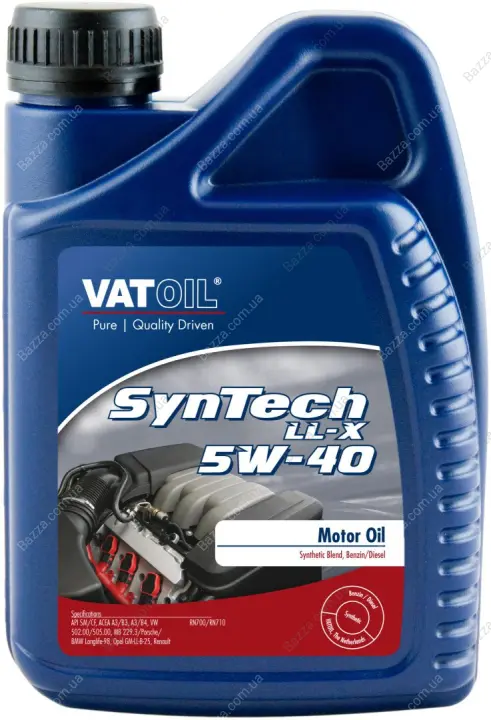 Масло моторное Vatoil SynTech LL-X 5W-40 (1 л) VATOIL 50034 (фото 1)