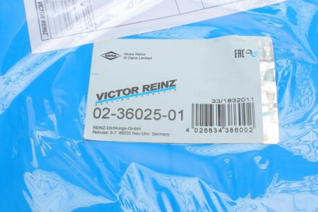 Комплект прокладок OPEL Z16XEP victor Reinz 023602501