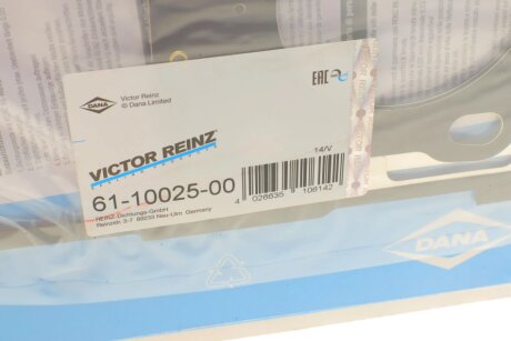 Прокладка головки блока металева victor Reinz 611002500