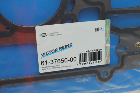 ПРОКЛАДКА ГОЛОВКИ БЛОКА ЦИЛИНДРОВ victor Reinz 613765000
