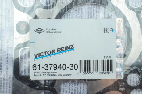 Прокладка, головка цилиндра victor Reinz 613794030