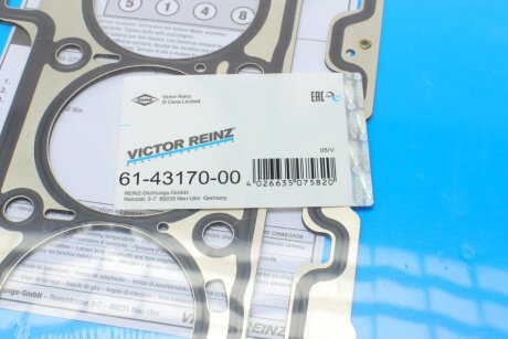Прокладка, головка цилиндра victor Reinz 614317000