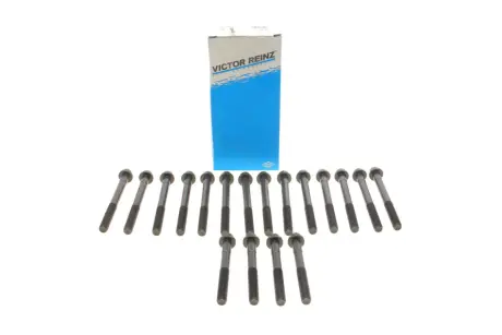 B_Комплект болтів ГБЦ TOYOTA 2L, 2L-T, 2L-TE, 3L, 5L, 5L-E 87-06 Victor Reinz 145500001