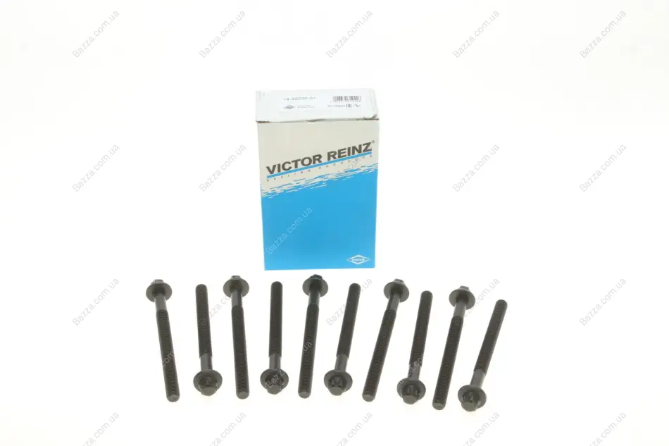 Комплект болтів двигуна з фігурною головкою Victor Reinz 14-32230-01 (фото 1)