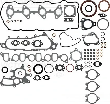 Комплект прокладок двигуна TOYOTA 2KD-FTV 01-06 Victor Reinz ""015355901" (фото 1)
