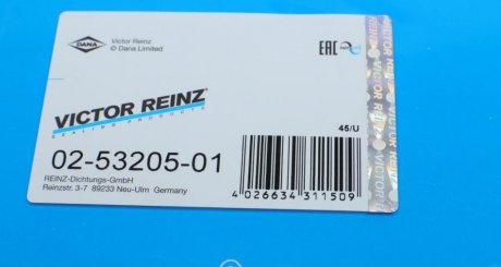 Комплект прокладок ГБЦ, верхні victor Reinz 025320501