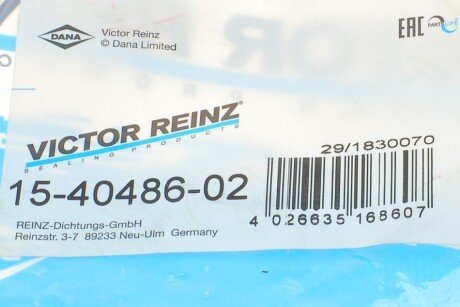 Комплект прокладок гумових victor Reinz 15-40486-02