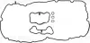 Комплект прокладок кришки Г/Ц BMW N63B44C/D (1-4 цил) \'\'15>> victor reinz 151005501