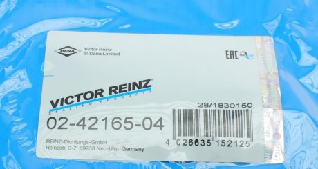 Комплект прокладок victor Reinz 024216504