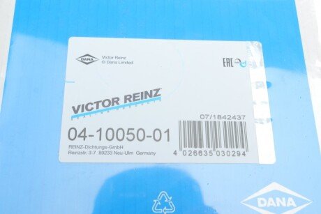 Комплект прокладок з різних матеріалів victor Reinz 04-10050-01