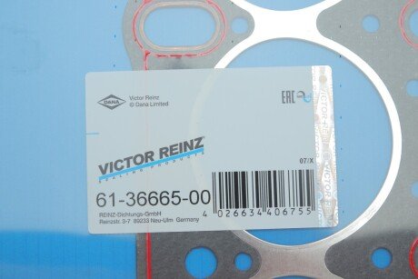 Прокладка ГБЦ (d=78,5) victor Reinz 613666500