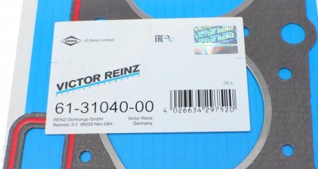 Прокладка ГБЦ Lada Samara 1.1-1.3 victor Reinz 613104000