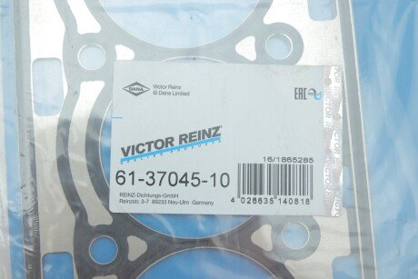 Прокладка, головка цилиндра victor Reinz 61-37045-10