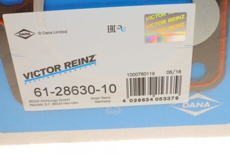 Прокладка головки блока 1,3/1,4D victor Reinz 612863010
