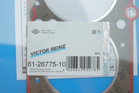 Прокладка головки блока арамідна victor Reinz 612677510