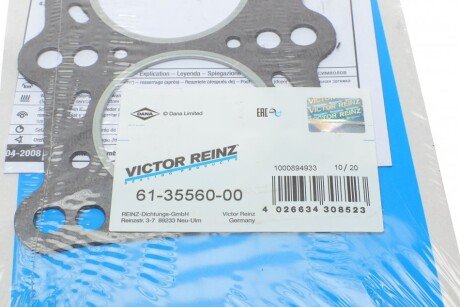ПРОКЛАДКА ГОЛОВКИ БЛОКА ЦИЛИНДРОВ victor Reinz 613556000