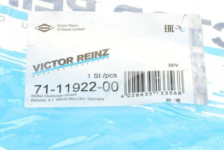 Прокладка клапанної кришки victor Reinz 711192200