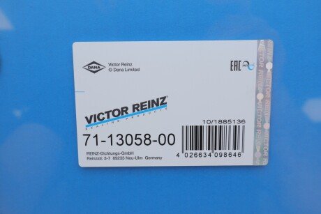 Прокладка крышки клапанов victor Reinz 71-13058-00