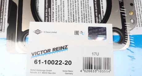 Прокладка пiд ГБЦ victor Reinz 611002220