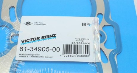 Прокладка під ГБЦ victor Reinz 61-34905-00