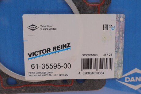 Прокладка під ГБЦ victor Reinz 61-35595-00