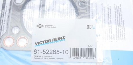 Прокладка під ГБЦ victor Reinz 61-52265-10