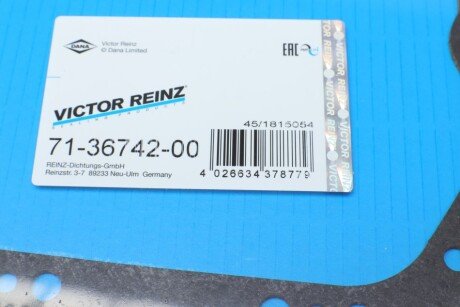 Прокладка пiддона Fiat Ducato 2.5D 94- victor Reinz 713674200