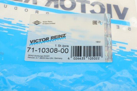 Прокладка піддону картеру victor Reinz 711030800