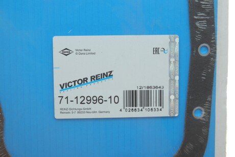 Прокладка піддону картеру victor Reinz 71-12996-10