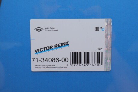 Прокладка піддону картеру victor Reinz 713408600