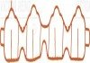 Прокладка впускного колектора victor Reinz 71-42954-00