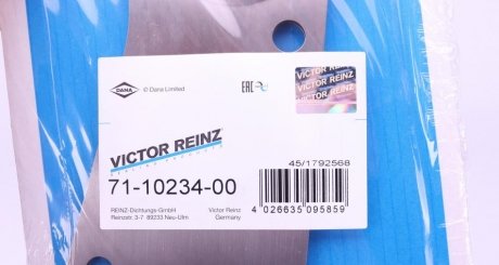 Прокладка выпускного коллектора victor Reinz 711023400