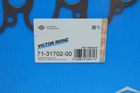 Прокладка выпускного коллектора victor Reinz 713170200