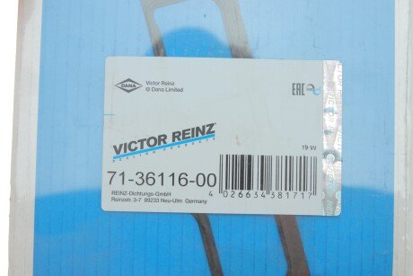 Прокладка выпускного коллектора victor Reinz 713611600