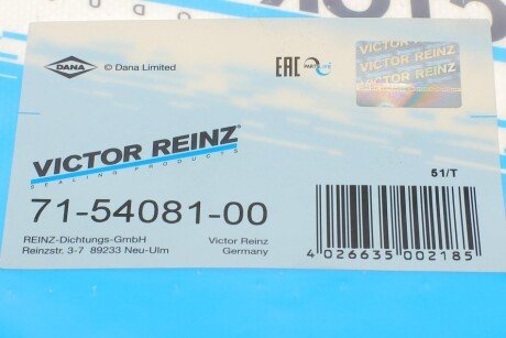 Прокладка выпускного коллектора victor Reinz 71-54081-00