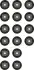 SEAL SET, VALVE STEM victor reinz 121012201