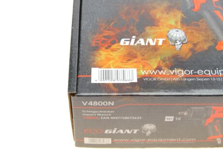 Ключ пневматичний ударної дії vigor V4800N