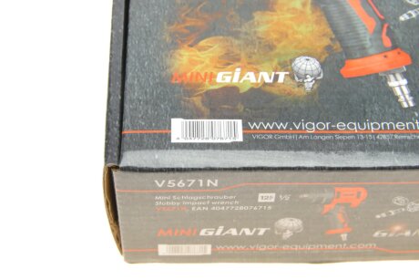 Ключ пневматичний ударної дії vigor V5671N