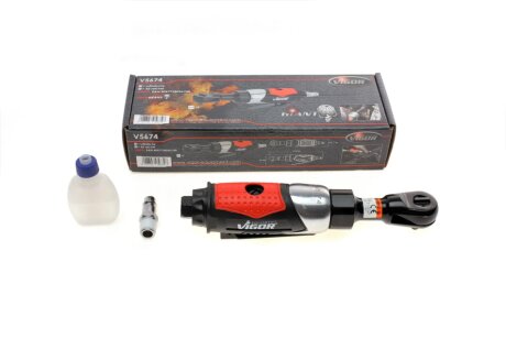 Пневмотрещотка 1/4" vigor V5674