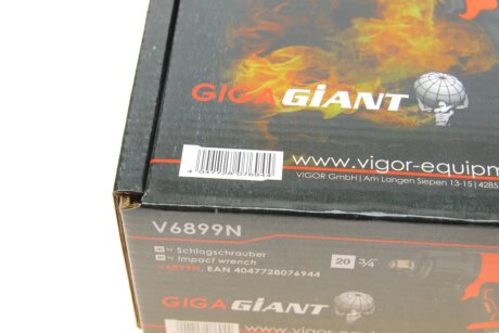 Ключ пневматичний ударної дії vigor V6899N