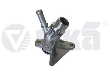 Фланець системи охолодження (пластик+алюміній) vika 11211856801 на Фольксваген Transporter T6