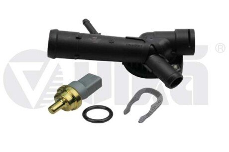 Фланець з датчиком температури vika 11211889601 на Фольксваген Поло хэтчбек