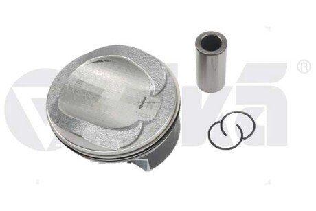 Поршень у комплекті;з поршневим кільцем;1шт vika 11071704201