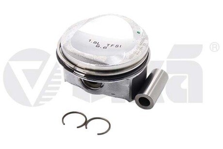 Поршень в комплекті; 1,8 т; біла шпилька; 1шт; +0,25 мм vika 11071701401 на Шкода Суперб 2