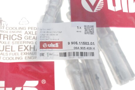 Высоковольтные провода для свечей зажигания vika 99051158301