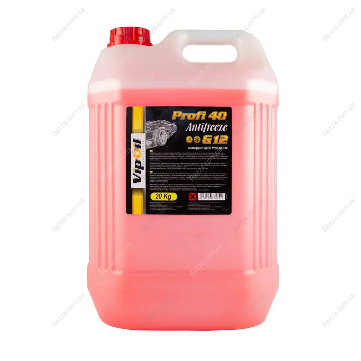 Антифриз G12 Profi 40 (червоний), 20кг vipoil 701255