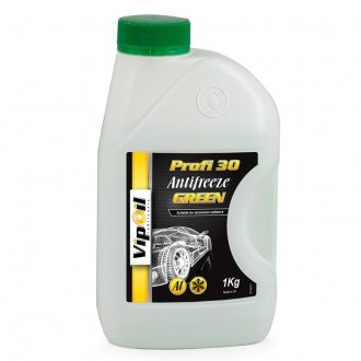 Антифриз Profi 30 Green (зелений) 1кг х8 vipOil 701392