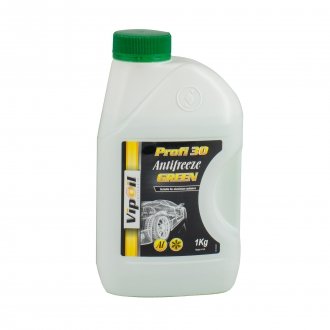 Антифриз Profi 30 Green (зелений) 1кг х8 vipOil 701392