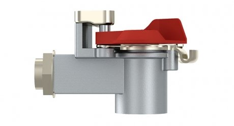 Головка соединительная с фильтром, прицеп, питающая магистраль красная M16x1.5 wabco 9522010020