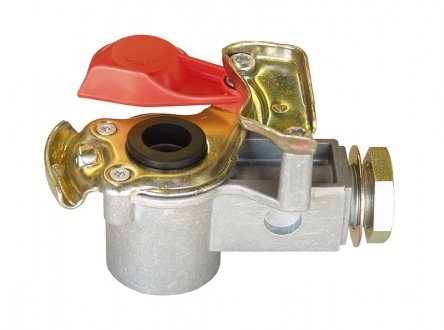 Головка соединительная с фильтром, прицеп, питающая магистраль красная M16x1.5 wabco 9522010020